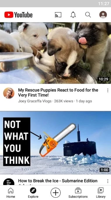 YouTube for Android TV — screenshot 2