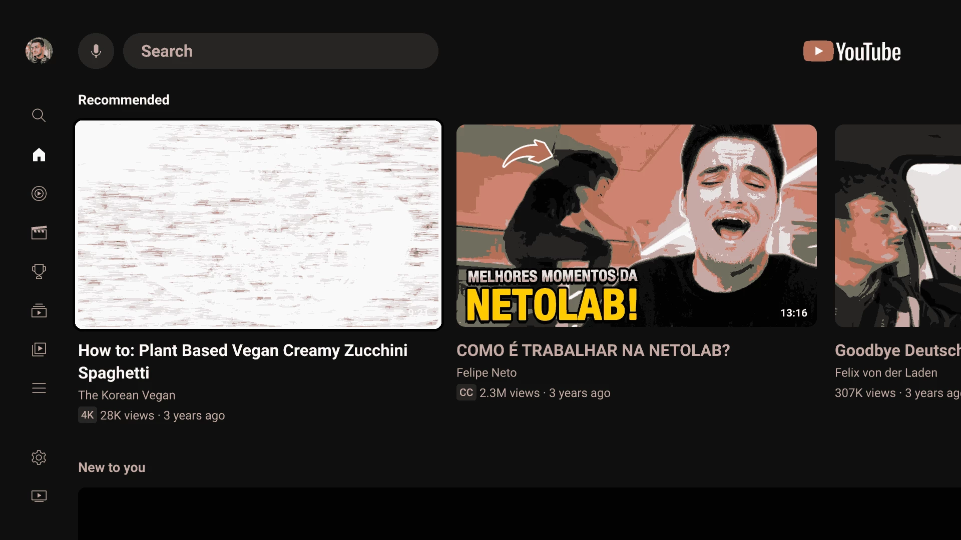YouTube for Android TV — screenshot 5